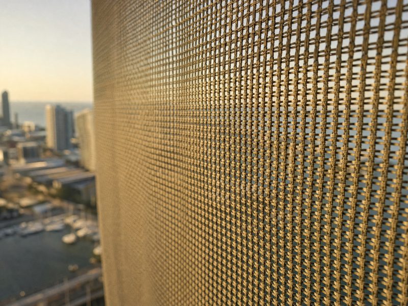 Solar shades filtering Florida sunlight in a St. Petersburg home